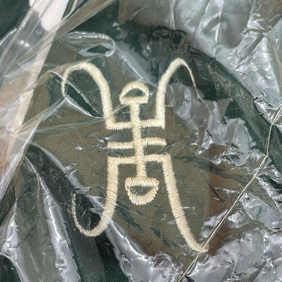 Cathay Chinese Traditional Jacket Embroidery Medium Green White New with Tags - Picture 4 of 4